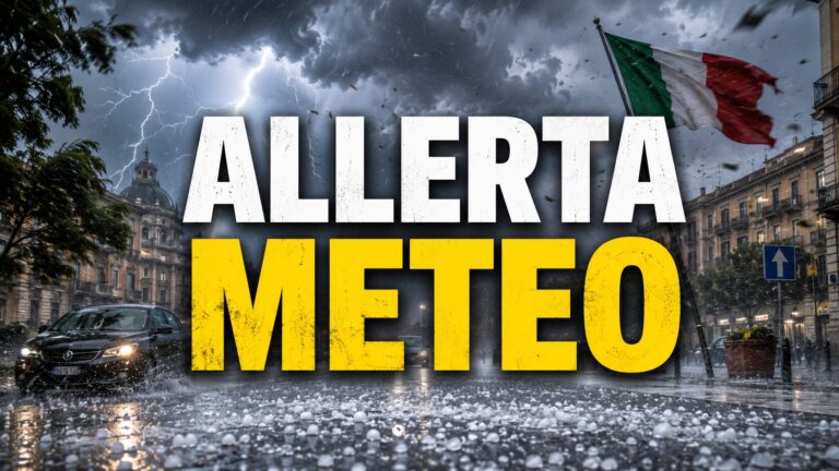 allerta meteo aeronautica militare oggi domani temporali burrasca