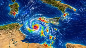 allerta meteo ciclone mediterraneo goccia fredda sud italia