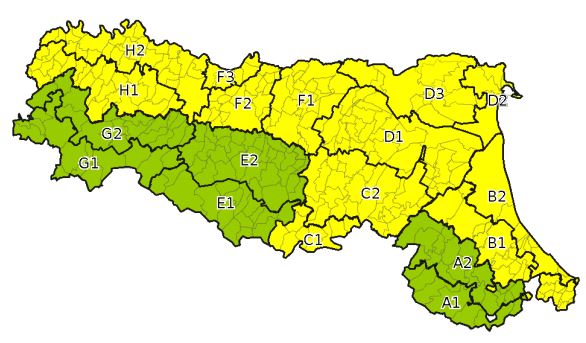 allerta meteo emilia romagna