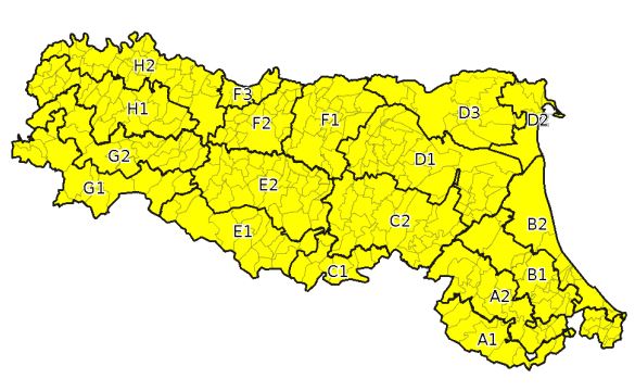 allerta meteo emilia romagna