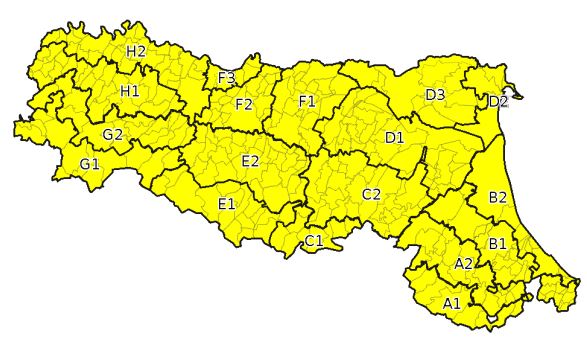 allerta meteo emilia romagna
