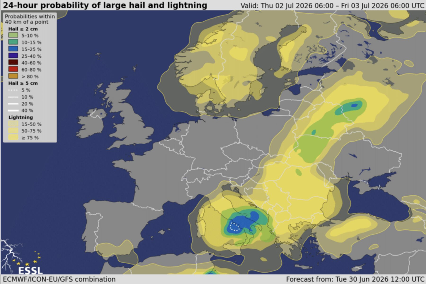 allerta meteo giovedì 2 luglio