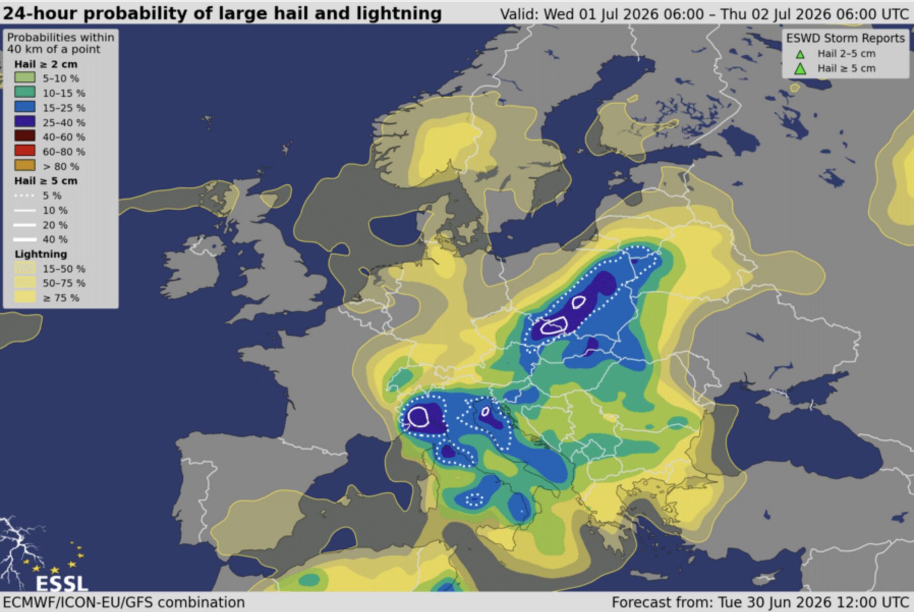 allerta meteo mercoledì 1 luglio