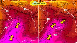 allerta meteo ondata di caldo luglio 2026