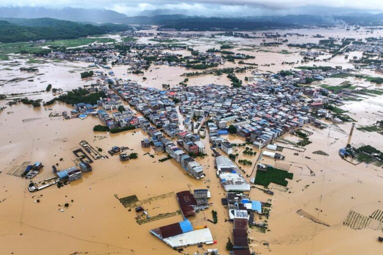 alluvione cina