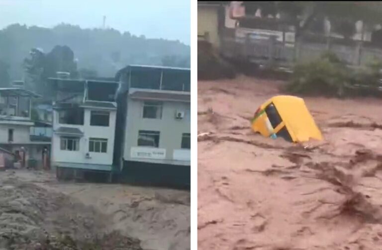 alluvione cina