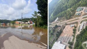 alluvione west virginia usa