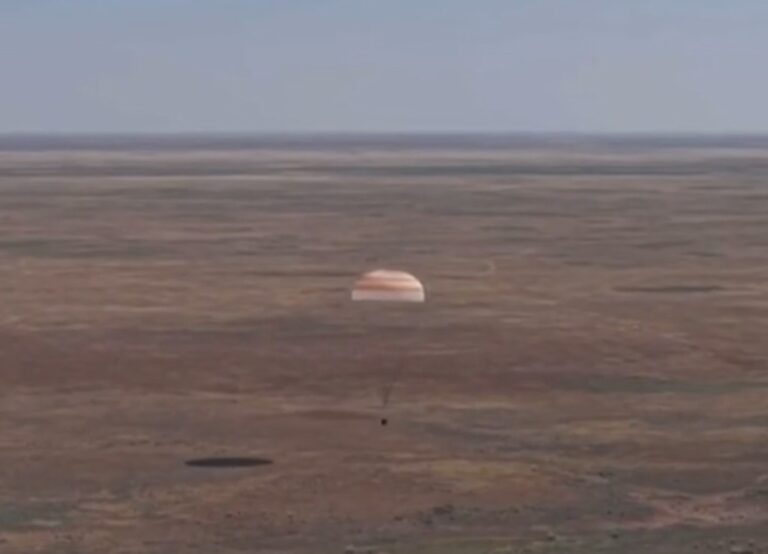 atterraggio soyuz MS-28