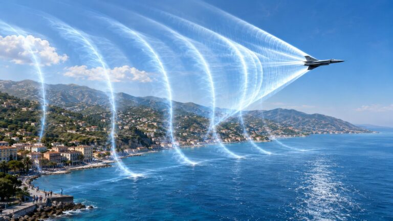 boom sonico piemonte liguria