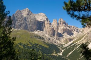 catinaccio val di fassa frane