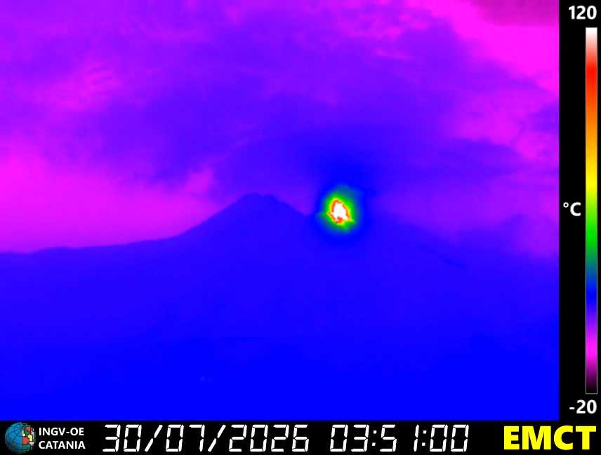 eruzione oggi fontana di lava etna