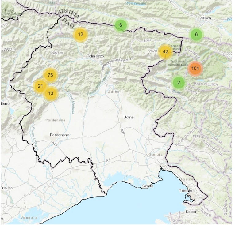 fulmini friuli