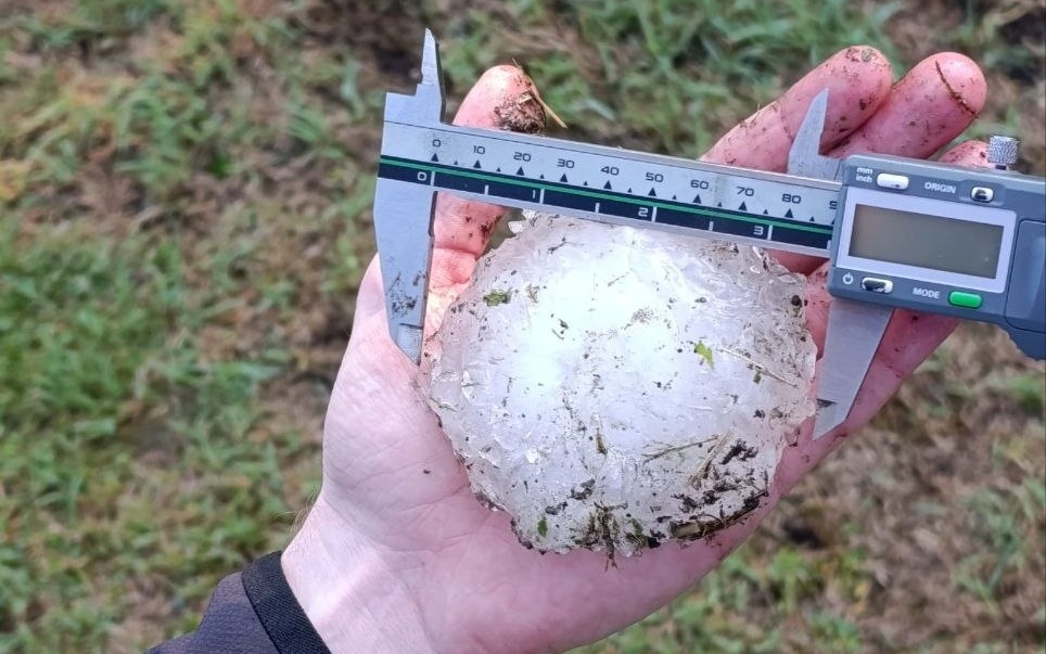 grandine meteoroby