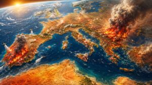 incendi europa clima