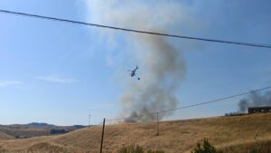 incendio castelfiorentino toscana