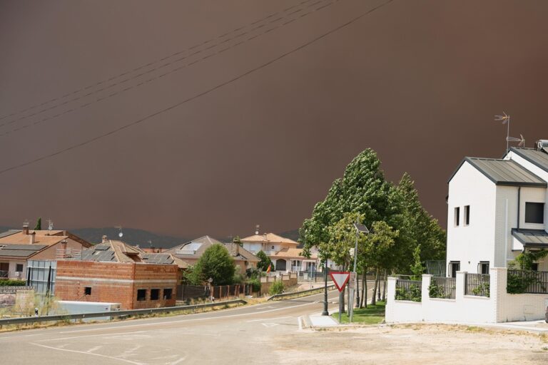 incendio madrid spagna