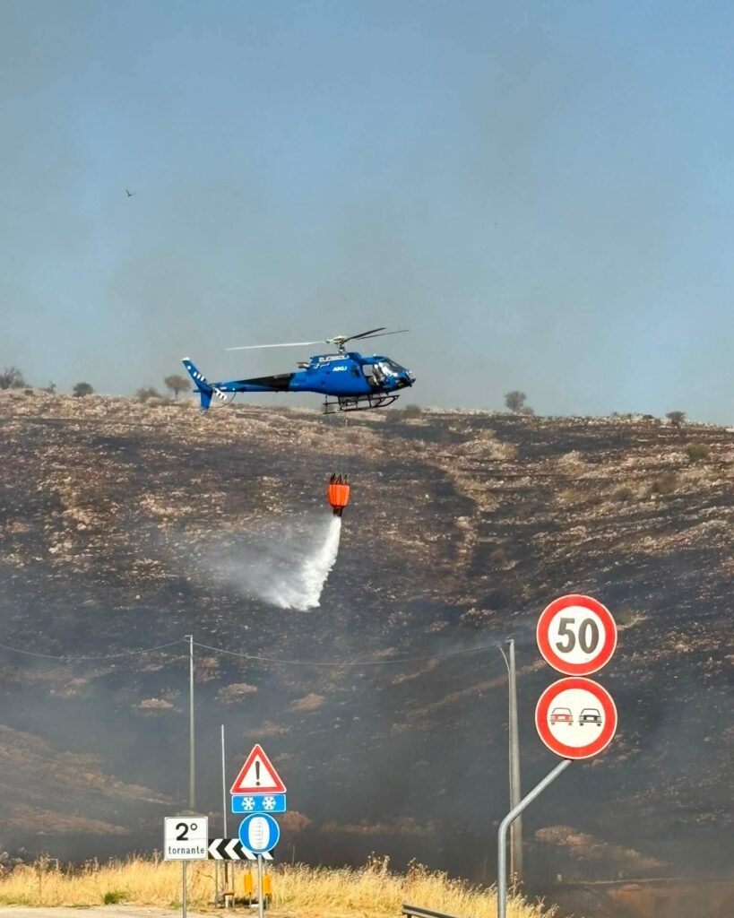 incendio minervino murge