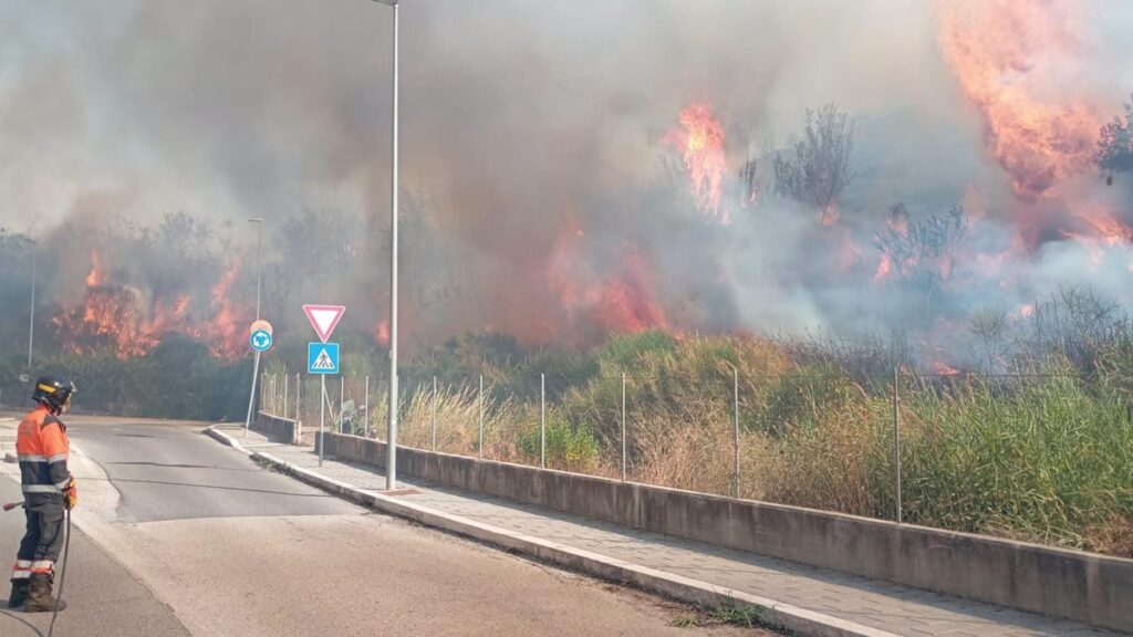 incendio monterotondo