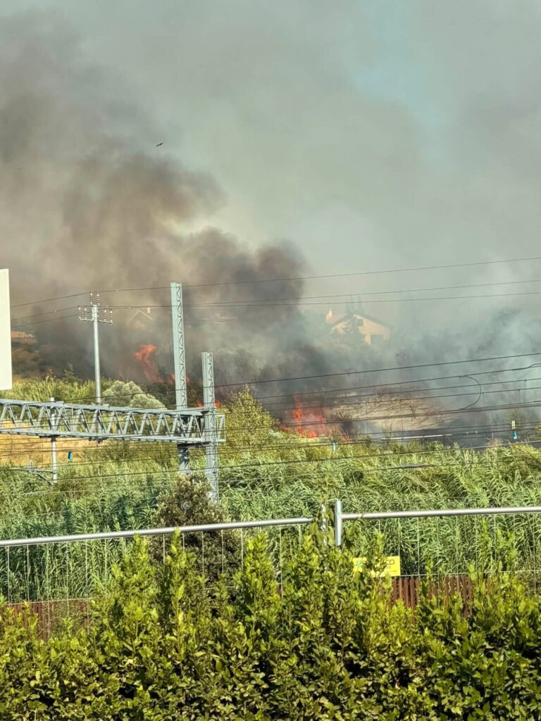 incendio monterotondo