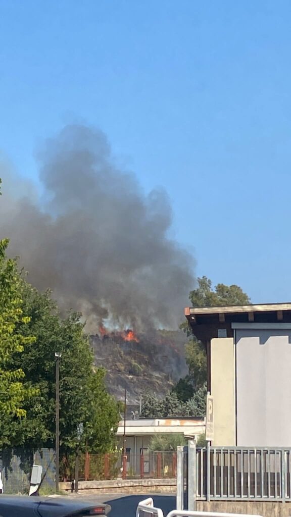 incendio monterotondo