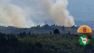incendio pian Grande toscana