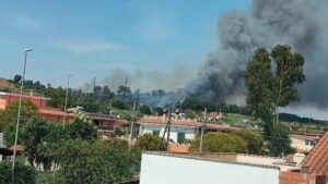incendio roma