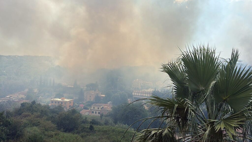 incendio roma