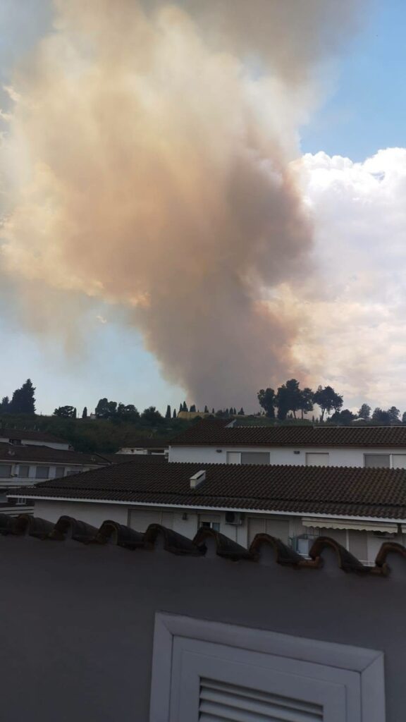 incendio roma