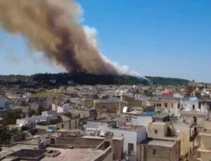 incendio ruffano puglia
