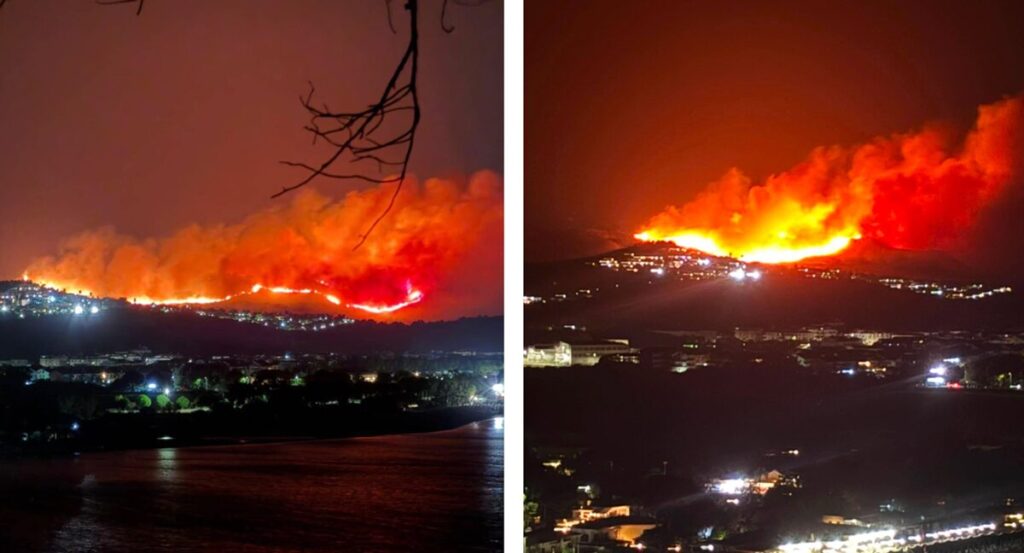 incendio squillace