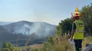 incendio venafro molise
