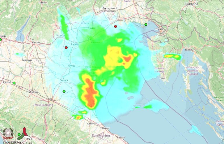 linea temporalesca su ravenna