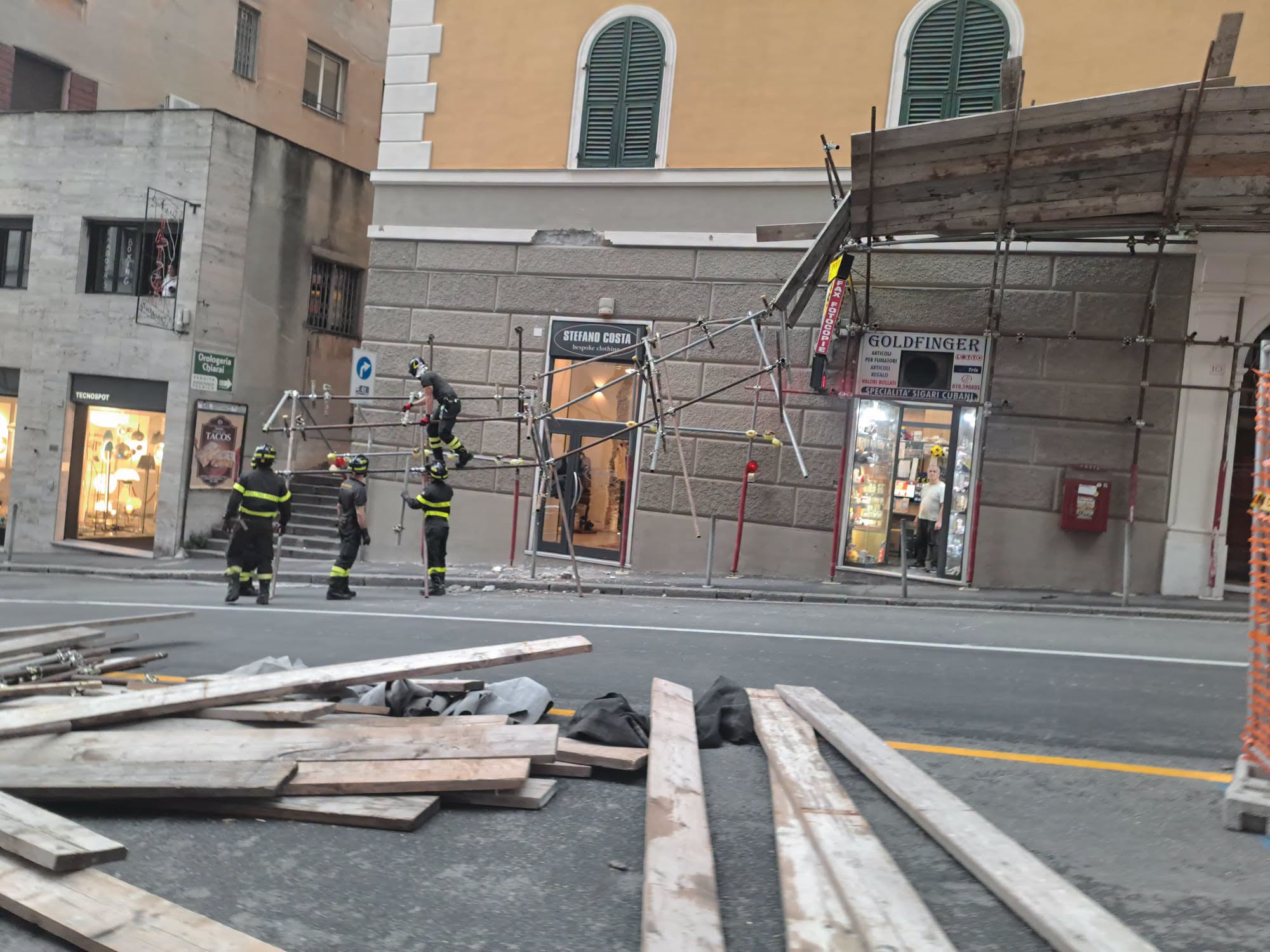 maltempo genova