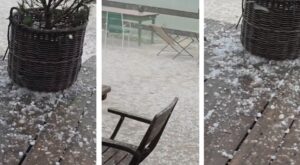 maltempo grandine cortina veneto