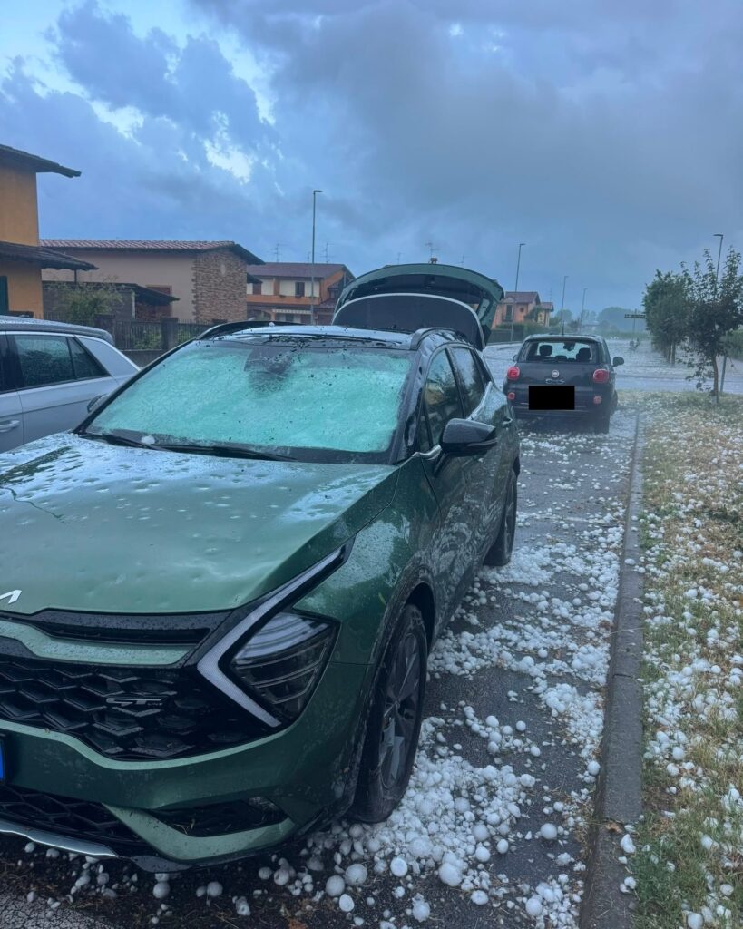 maltempo lombardia cremona montodine danni grandine
