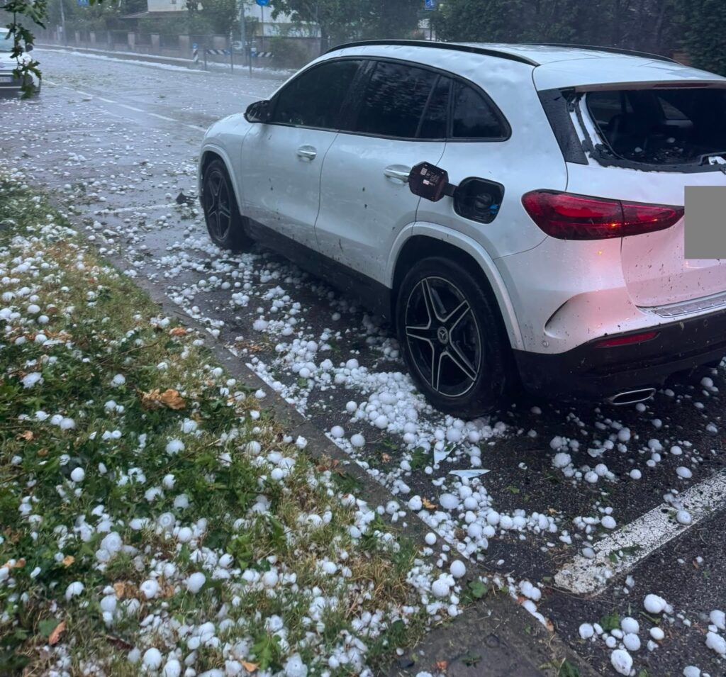 maltempo lombardia cremona montodine danni grandine