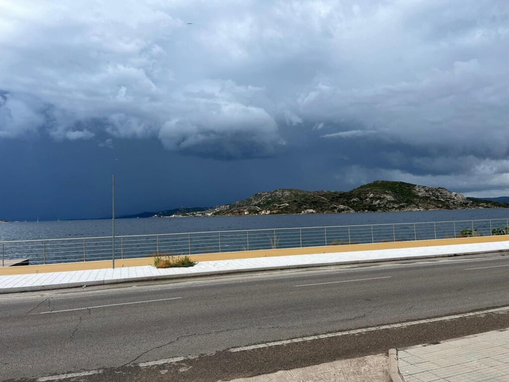 maltempo maddalena sardegna