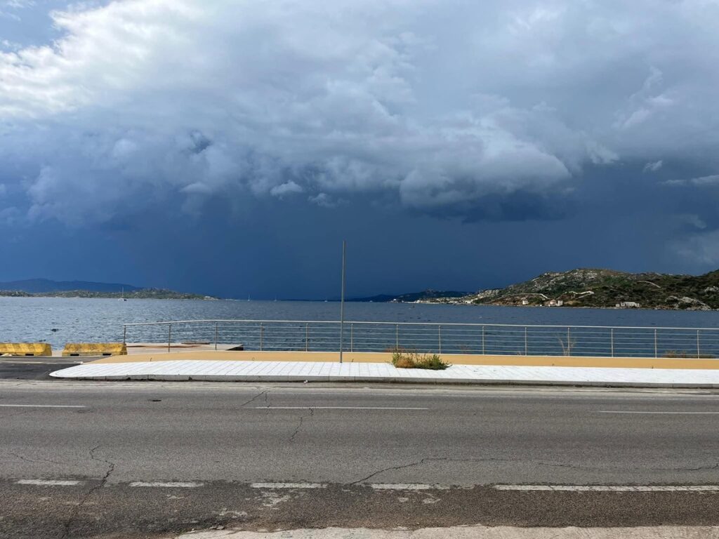 maltempo maddalena sardegna