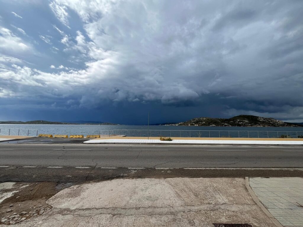 maltempo maddalena sardegna