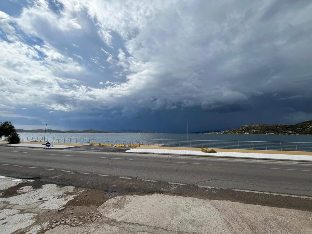 maltempo maddalena sardegna