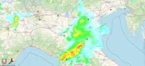 maltempo oggi temporale 26 luglio