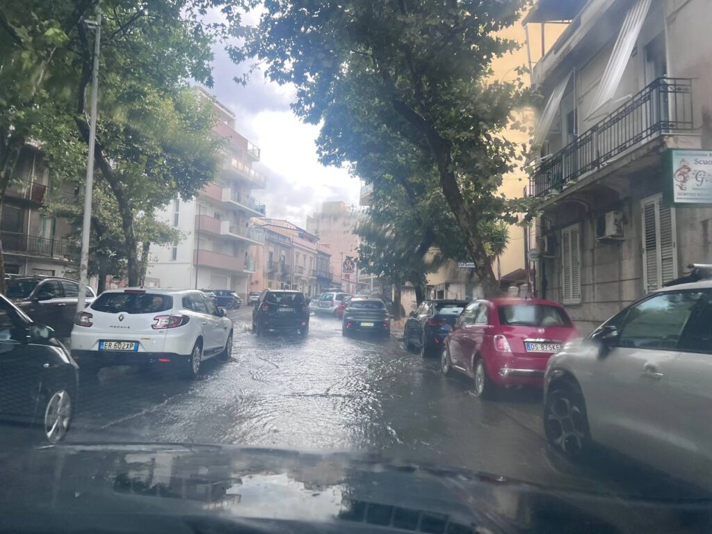 maltempo reggio calabria