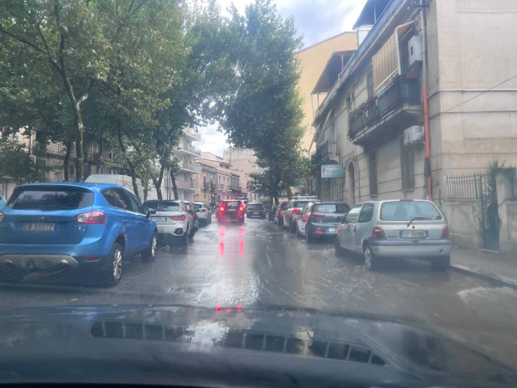 maltempo reggio calabria
