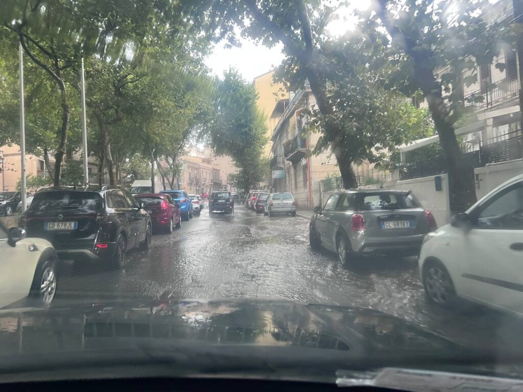 maltempo reggio calabria