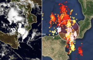 maltempo stretto di messina