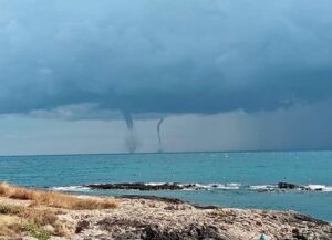 maltempo trombe marine monopoli puglia