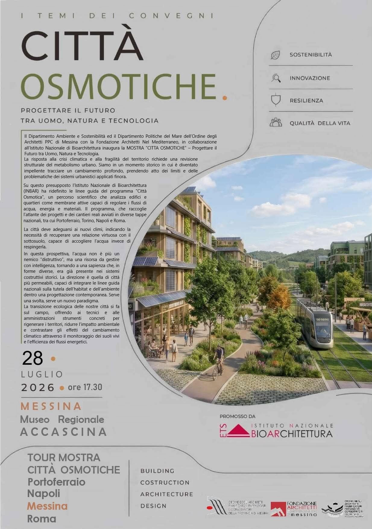 mostra città osmotiche messina