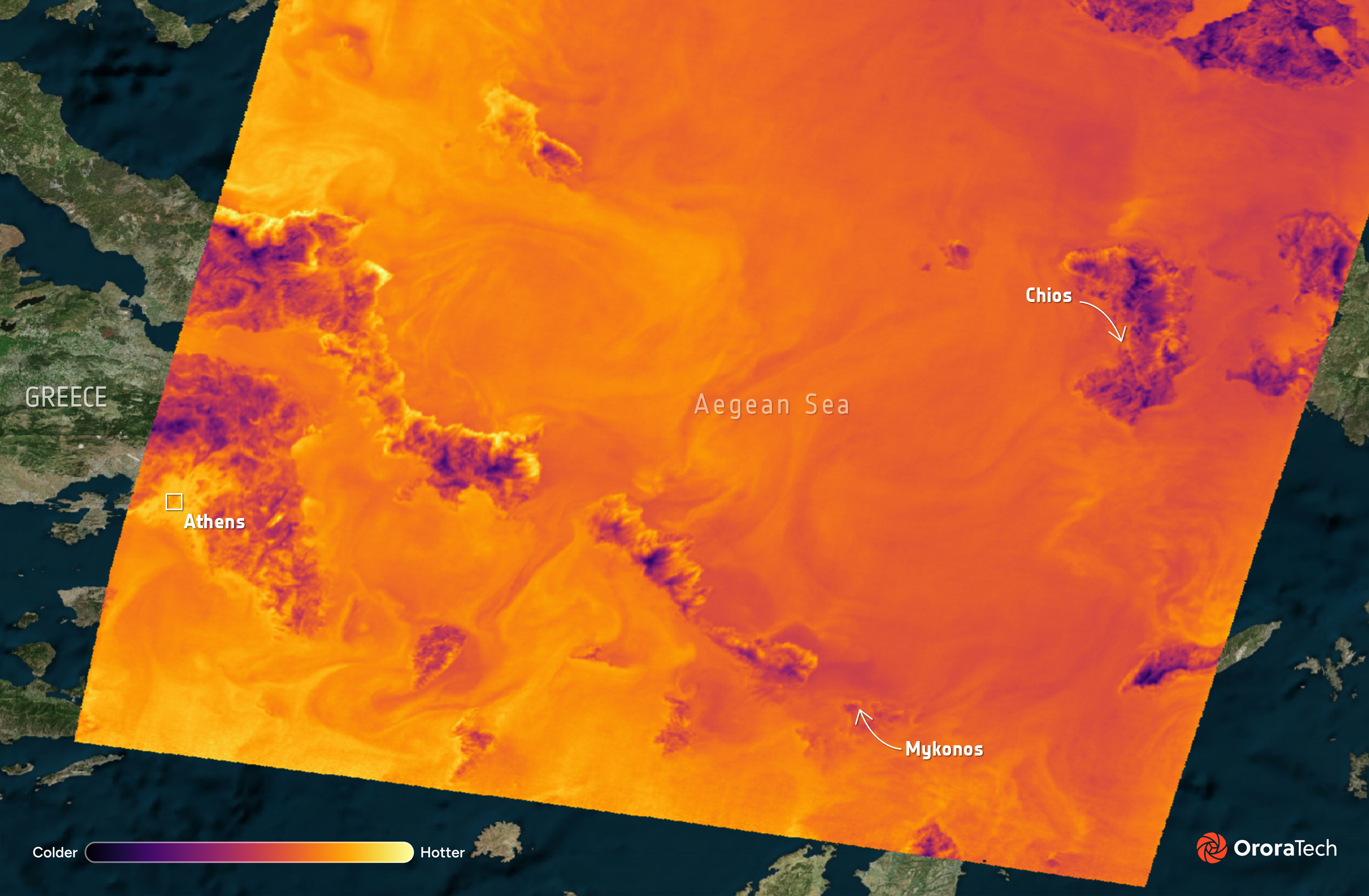satelliti incendi grecia