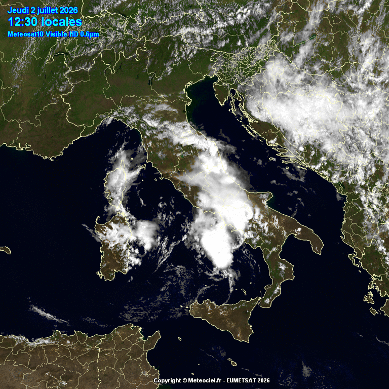 satelliti meteo animati 2 luglio