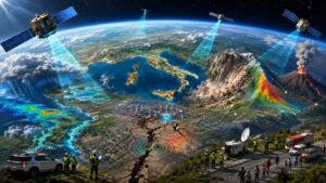 satelliti spazio maltempo terremoti